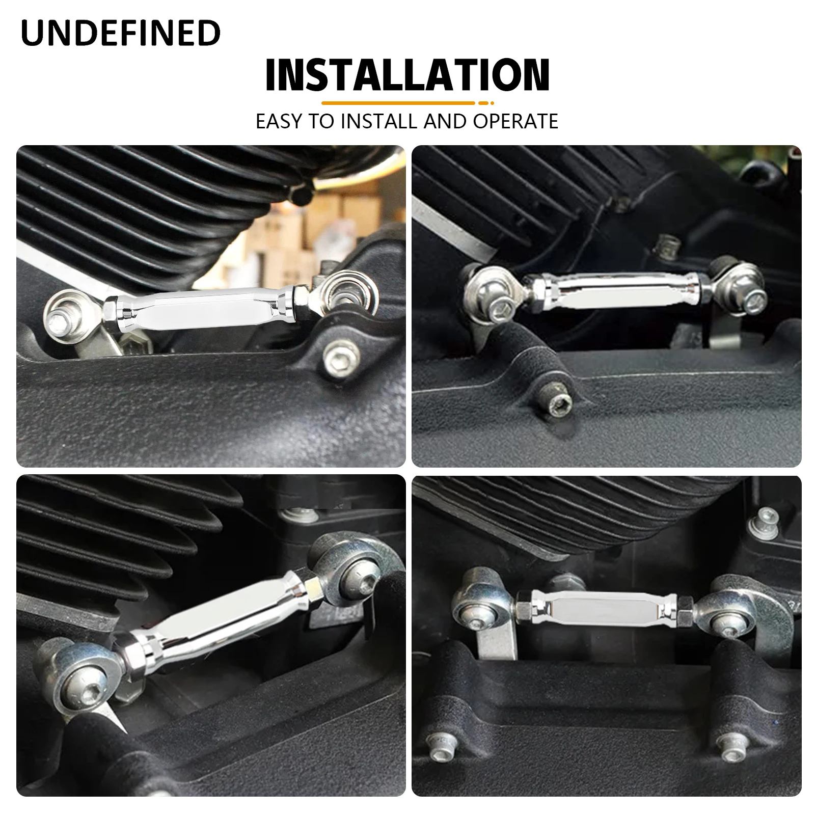 Motorcycle Mid-Control Adjustable Shift Linkage Rod For Harley Dyna Fat Bob FXDF Low Rider S FXDLS Wide Glide FXDWG2 Street Bob