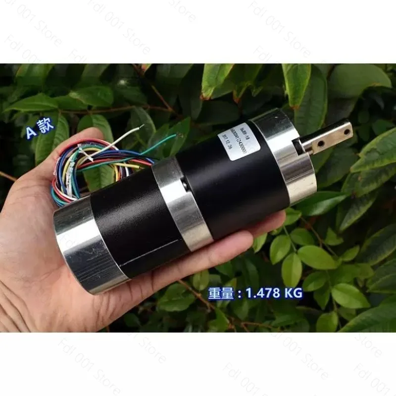 Three-phase brushless motor DC2 power 4V large rate and large torque, electric planetary gear reducer