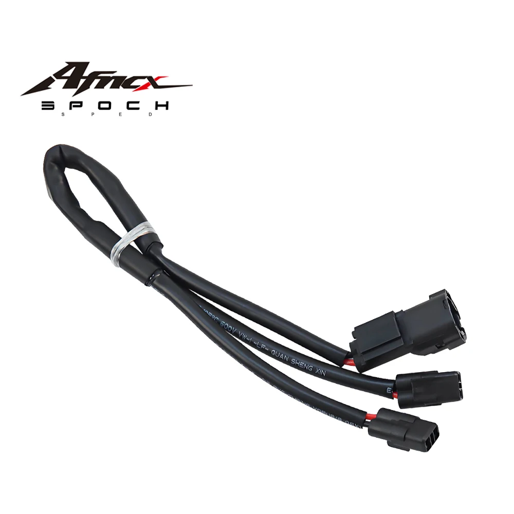 Motorrad-Schnellverbindungskabel, passend für VERSYS 650 Versys1000, Stecker-Verlängerungsadapter, feuerhemmendes PVC-Zubehör