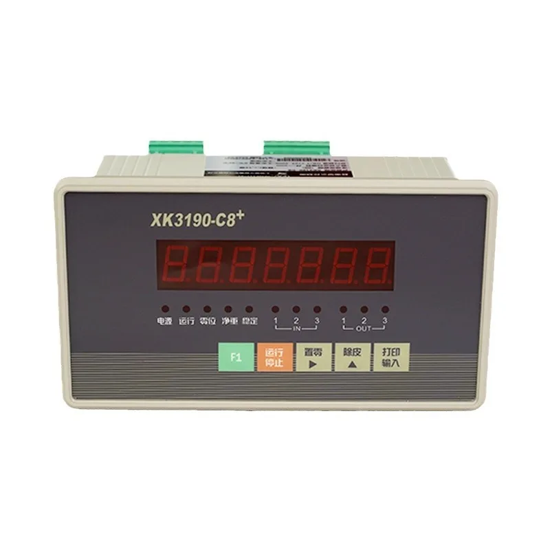 XK3190-c8 weighing instrument, upper and lower limit functions, quantitative batching RS485 analog 4-20MA