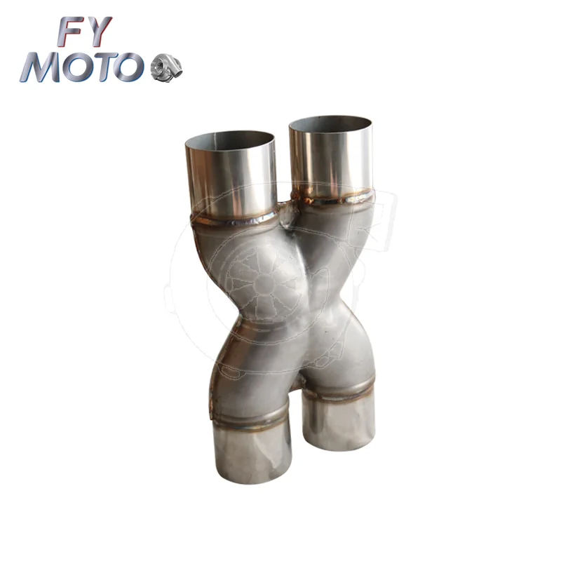 

China Factory Universal Stainless Steel X Type Exhaust Muffer