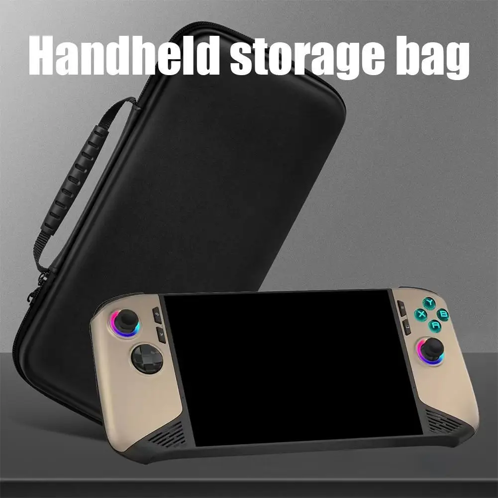 EVA Hard Portable Protective Bag For MSI Claw 8 Game Console Protective Travel Storage Pouch Zipper Carry Bag Anti-fall Pouch