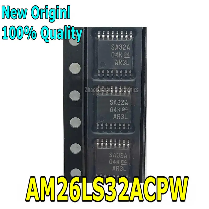 5~10PCS  New  AM26LS32ACPW   SA32A   TSSOP-16   Chipset