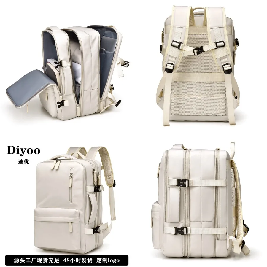 

【Новый стиль】Многослойный повседневный рюкзак большой вместимости, расширяемый на 180 градусов, с возможностью добавления логотипа.