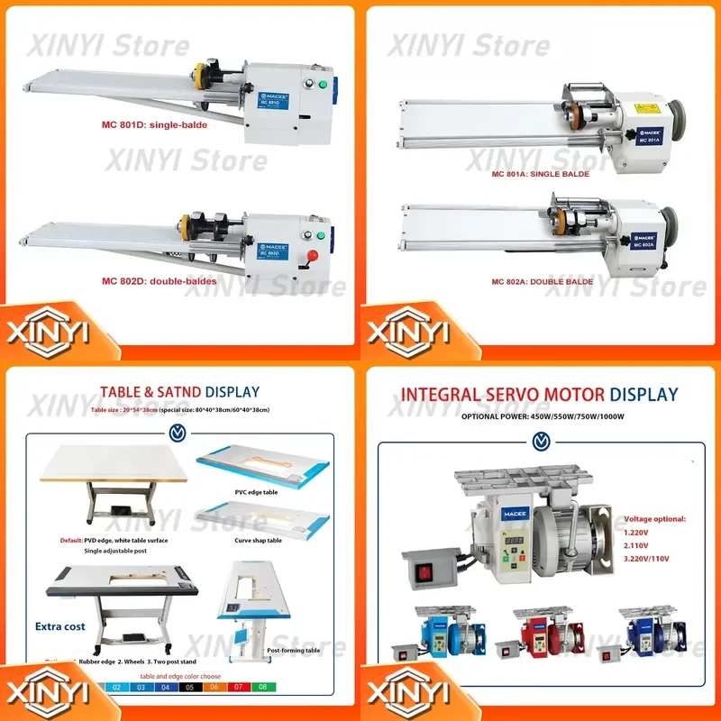 Mc 801A 802A 801D 802D Single Blade Or Double Blade Fabric Band