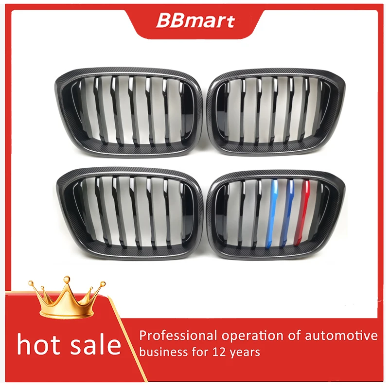

BBmart Front Grille for BMW X3/X4 carbon fiber grille G01/G02/G08 modification 2019-2021