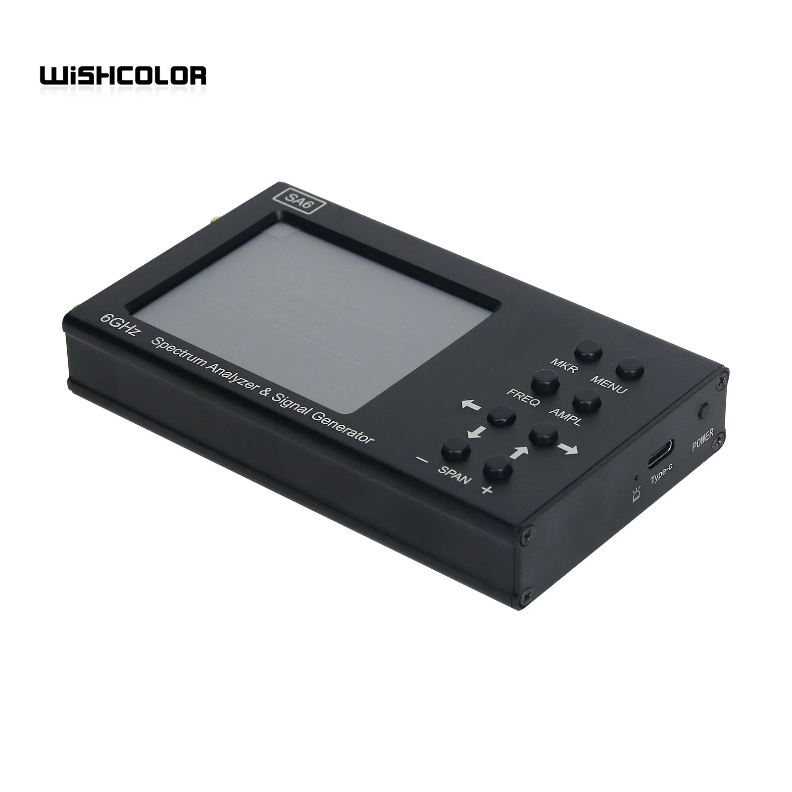 Wishcolor SA6 6GHz Spectrum Analyzer Signal Generator RF Signal Source Wi-Fi 2G 3G 4G LTE CDMA GSM Beidou GPR etc.