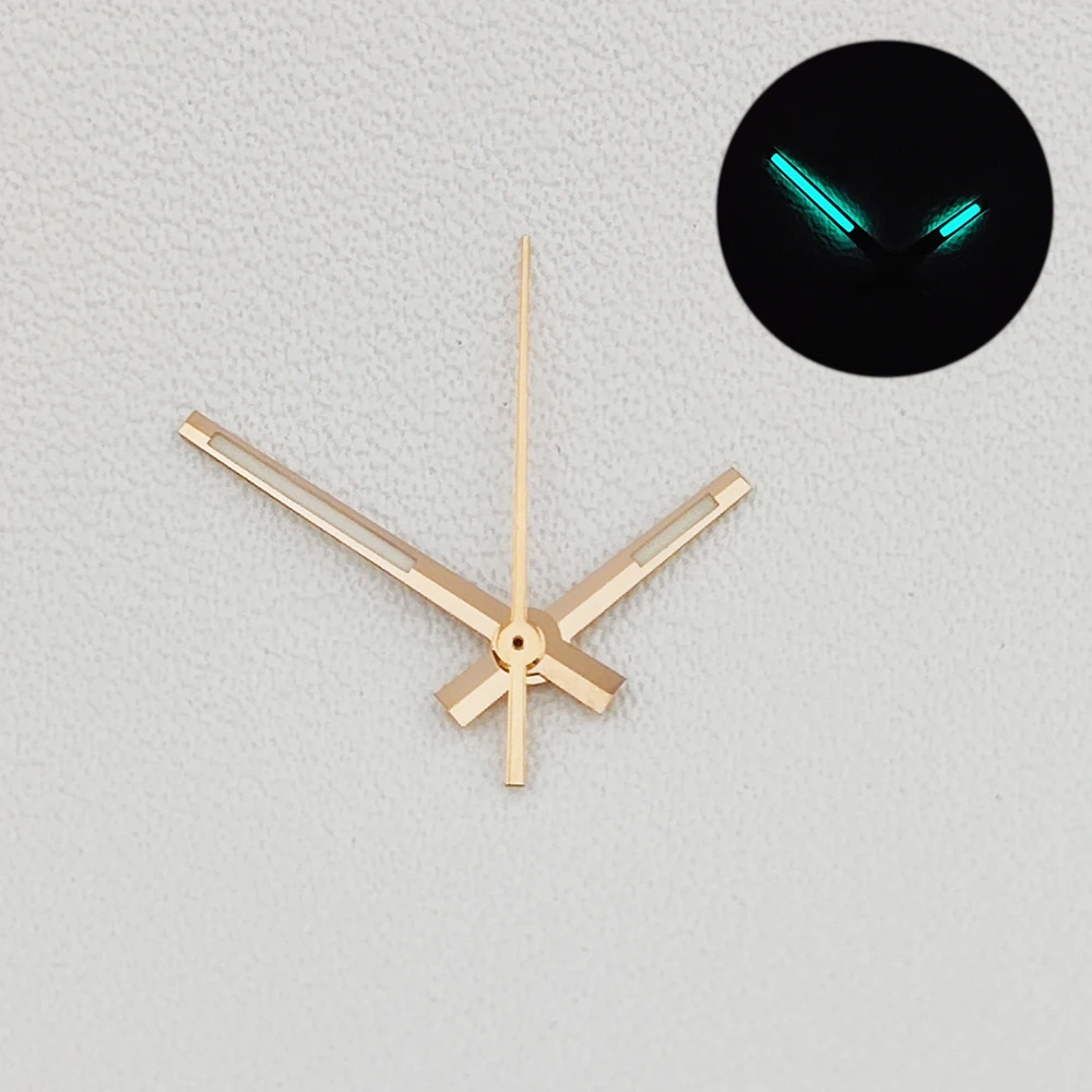 Watch Hands Green Luminous Hands nh35 Hands Red Orange Black Green Blue Gold Silver Rose Gold Fit NH35 NH36 4R35 Movements