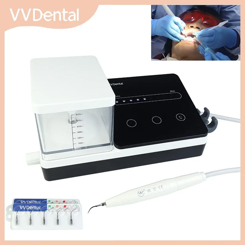 2026 New VV. Portable Ultrasonic Scaler With 600ml Water Tank Oral Cleaning Teeth Washing Remove Tooth Calculus Smoke Stain