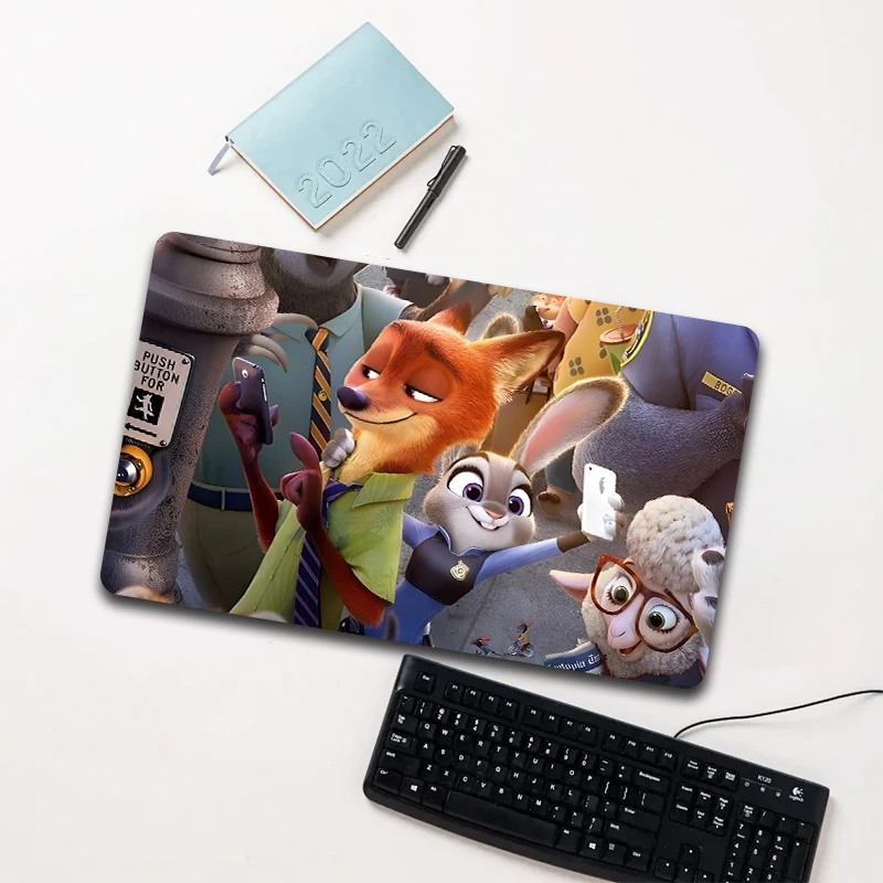 

Disney Zootopia Characters Mouse Pad Large Non-slip Waterproof Desk Mat for Laptop Office