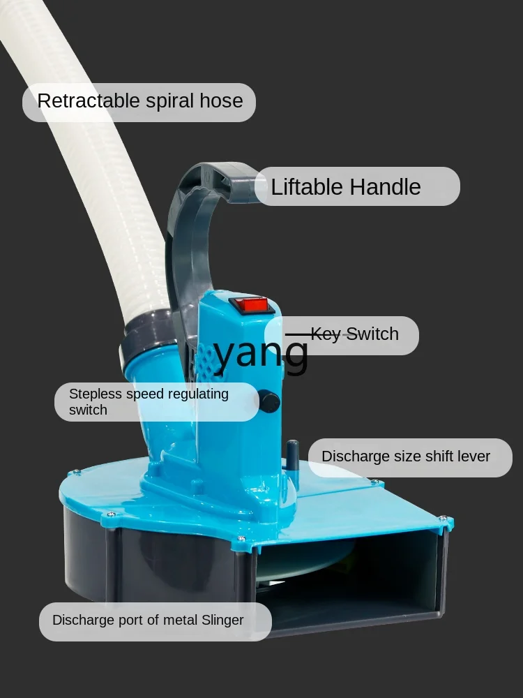 LTT elektrischer Düngerapplikator, Düngerstreuer, multifunktionaler Düngersprinkler