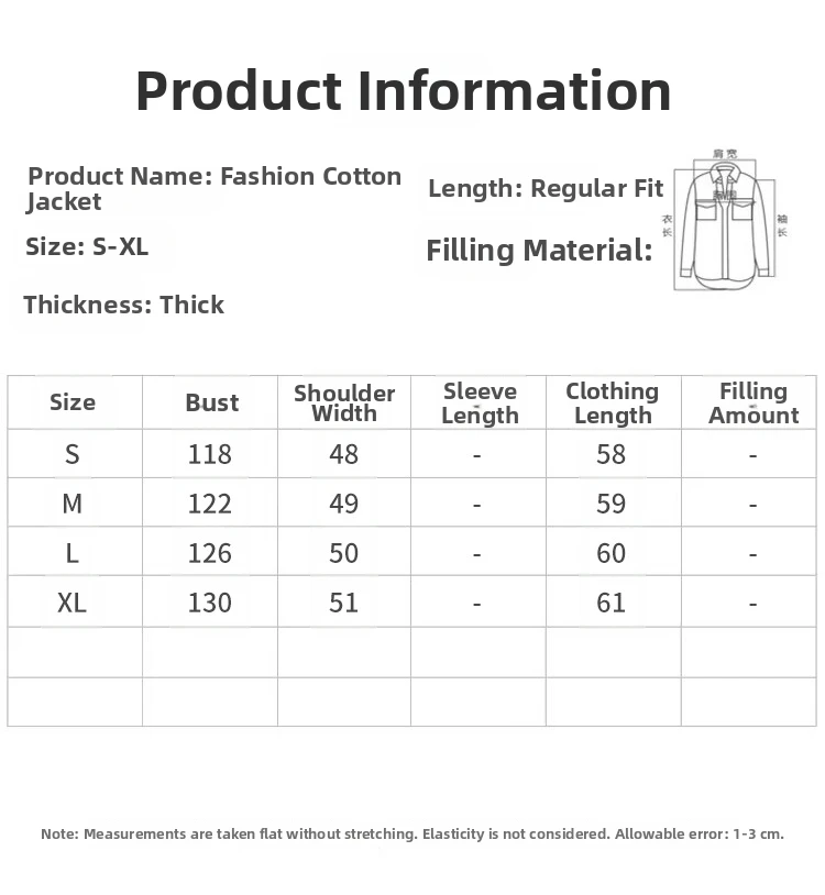 سترة نسائية قصيرة فضفاضة من القطن سترة منتفخة مقاس صغير مع قبعة خريف وشتاء نمط جديد ملابس خارجية غير رسمية عصرية #6