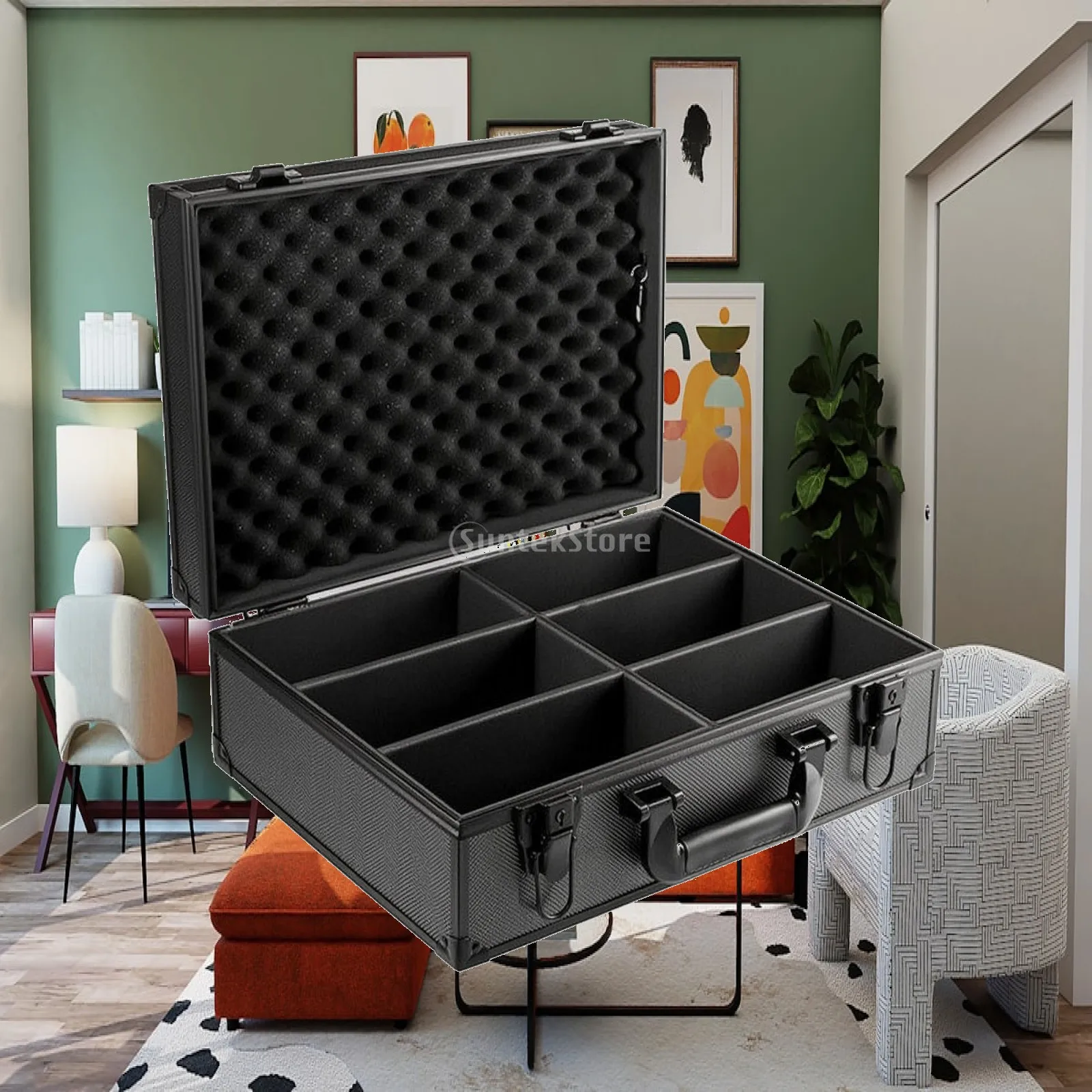 storage-box-with-lock-safeguarding-hard-case-with-dividers-sturdy-for-travel
