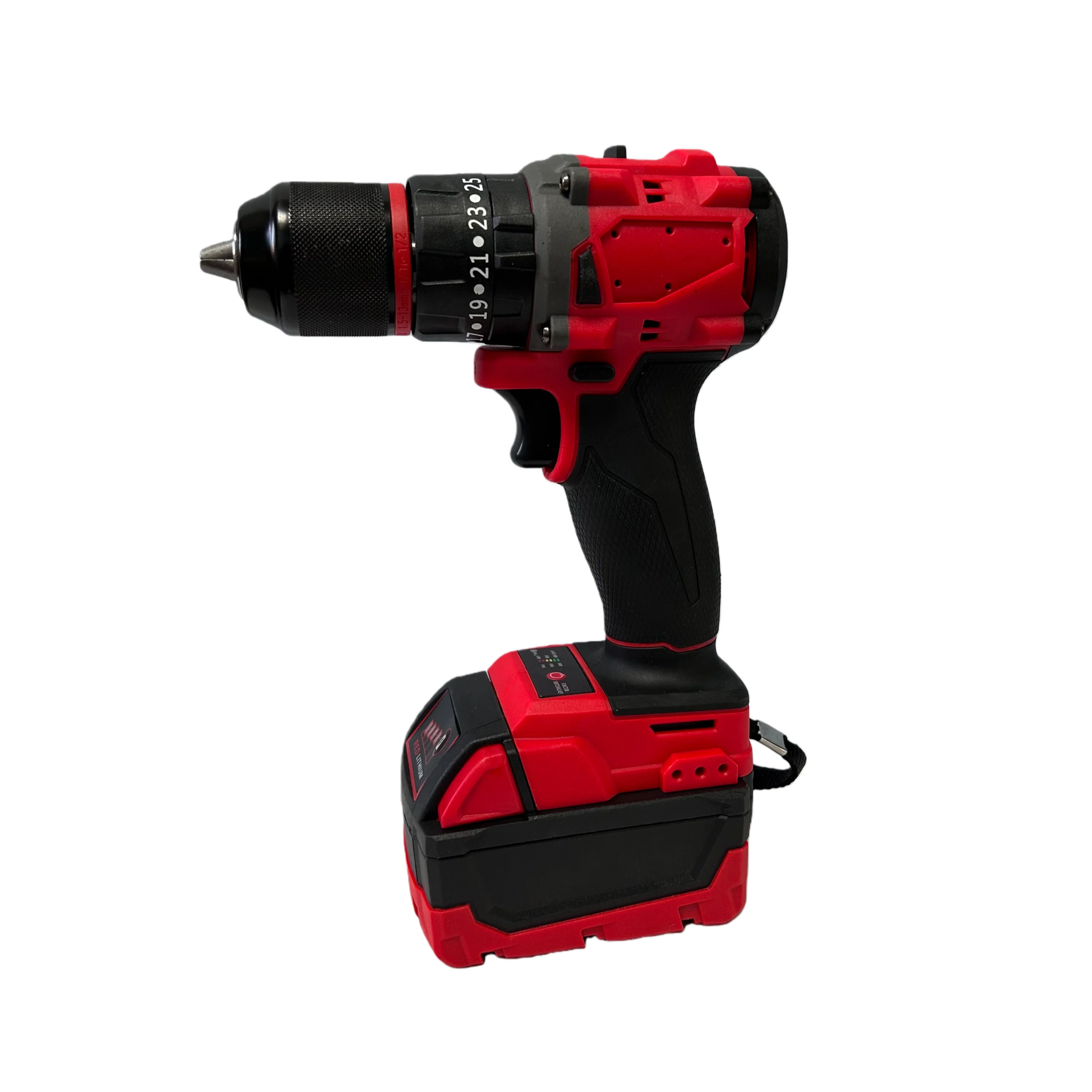 OEM 4-in1 21V Cordless Electrical Impact Drill Combo Tool Set 26mm Hammer Drill Angle Grinder 125 Brushless Wrench in Hard Case