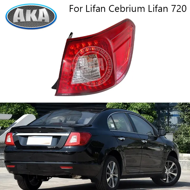 Feu arrière de voiture, feu stop pour Lifan Cebrium Lifan 720, feu de recul et de conduite pour pare-chocs arrière, feu arrière C4133300 C4133400