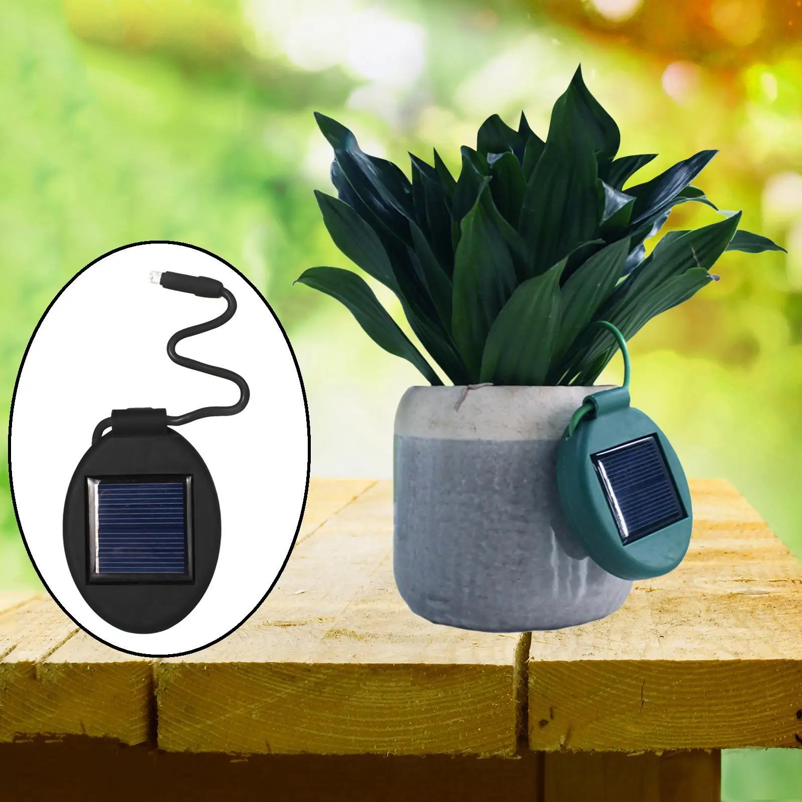 Powered Light Outdoor Bonsai Planter Pot Lights for Flowerpot Lighting Decor IP44 Waterproof