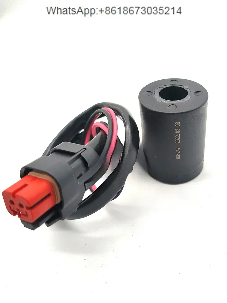 Bobina de Válvula Solenoide de Avance Rápido/Lento para Excavadoras 305.5, 306, 307D, 308C