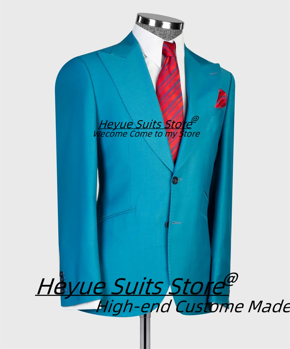 British style Elegant Groom Wedding Tuxedos Customized Peak Lapel Formal Men Suits 3 Pieces Sets Male Prom Blazers Ropa Hombre