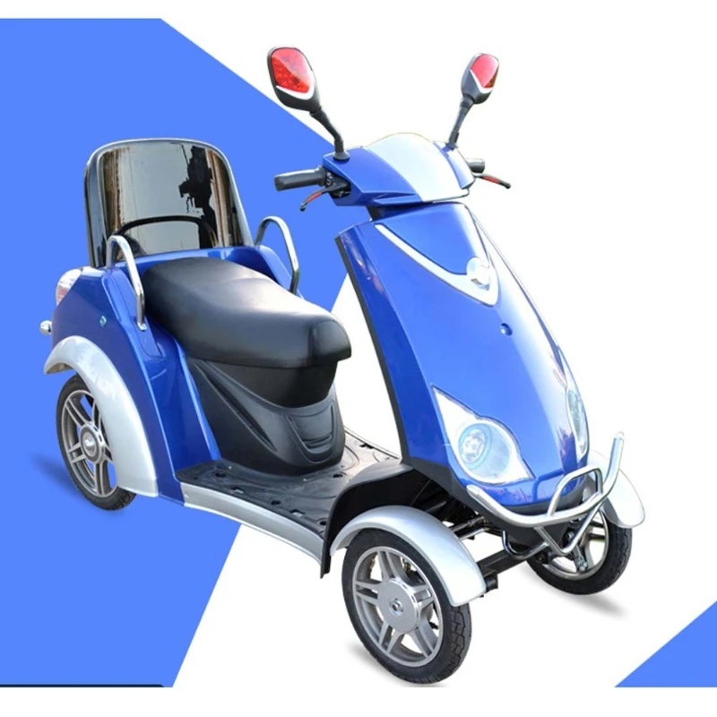 

Scooter for the elderly disabled scooter, four-wheel balance electric pedal low-speed car