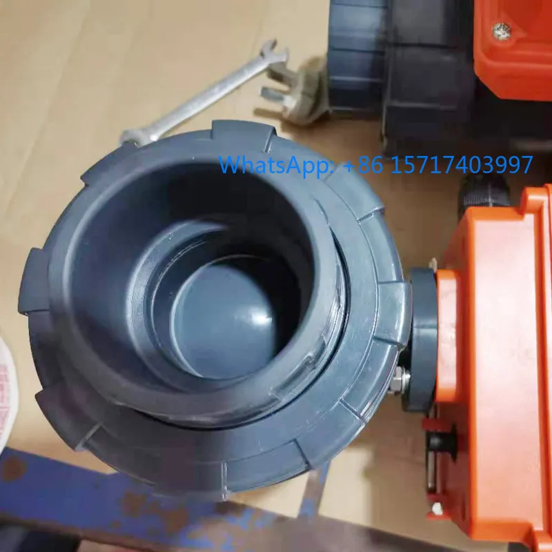 

Electric UPVC/PVC Ball Valve, Double By Order Plastic Electric Ball Valve DN15 20 25 32 40 50 65 80