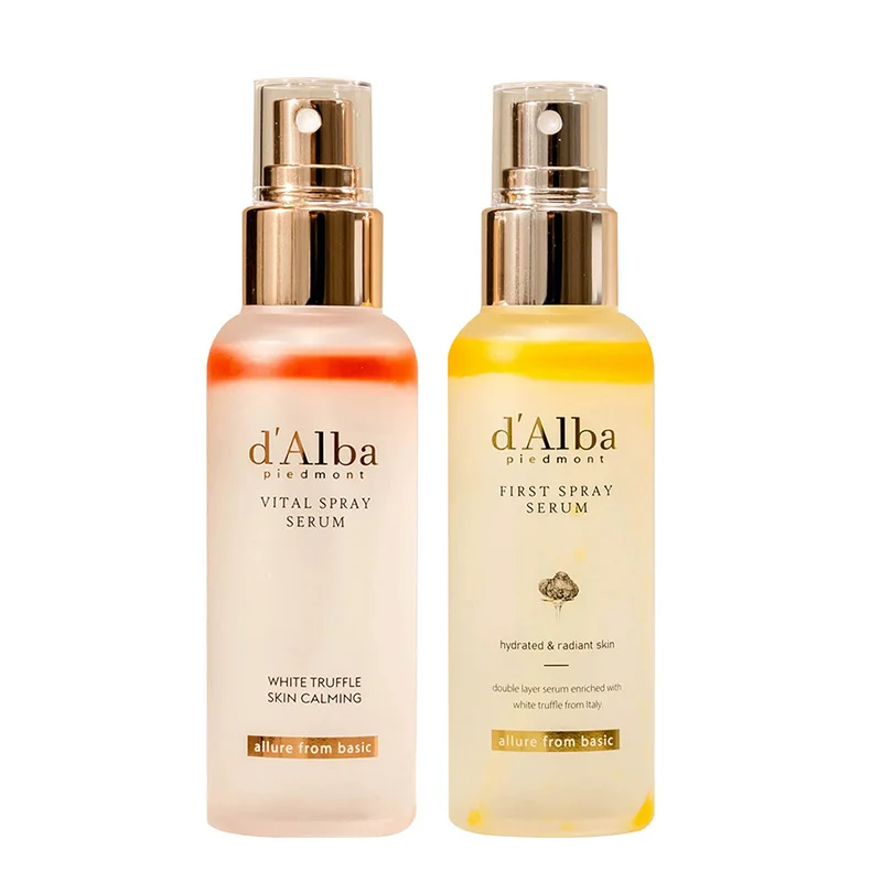dAlba SPF50+100ml White Truffle Serum Toner Moisturizing Glowing Facial Setting Spray Hydrating Nourishing SkinCare Essence Mist