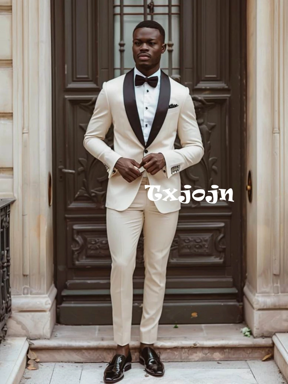 

Summer Breathable Men's Linen Suits Beach Wedding Tuxedo Grey Handsome Man Slim Fit Suit Set Formal Business Outfit On Sale