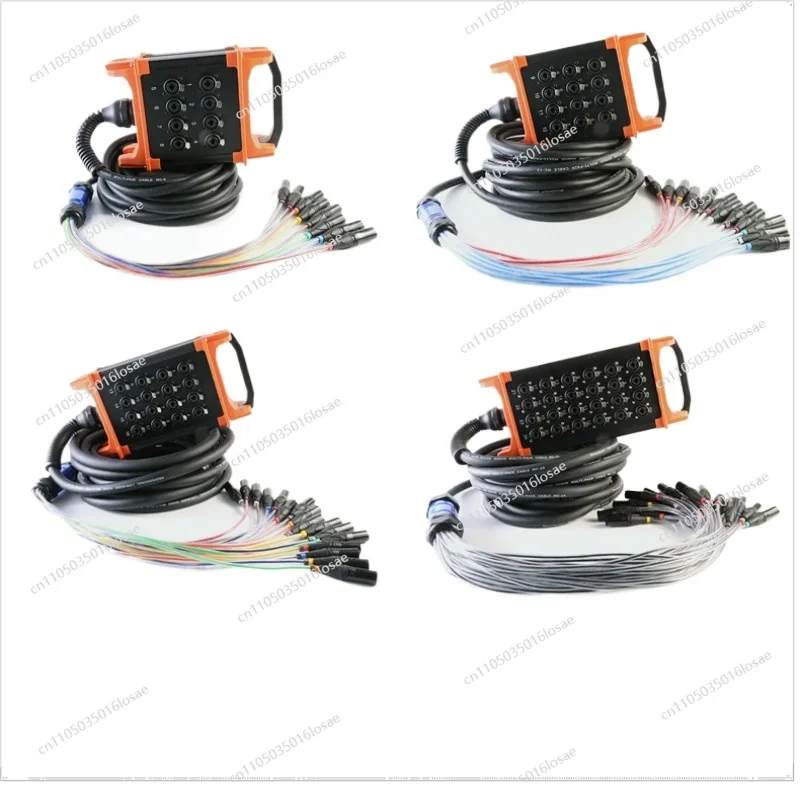 

4~ 8~ 12~ 16~ 24~ 32 Multi-core Junction Box Stage Signal Recording Studio Junction Box 6.35