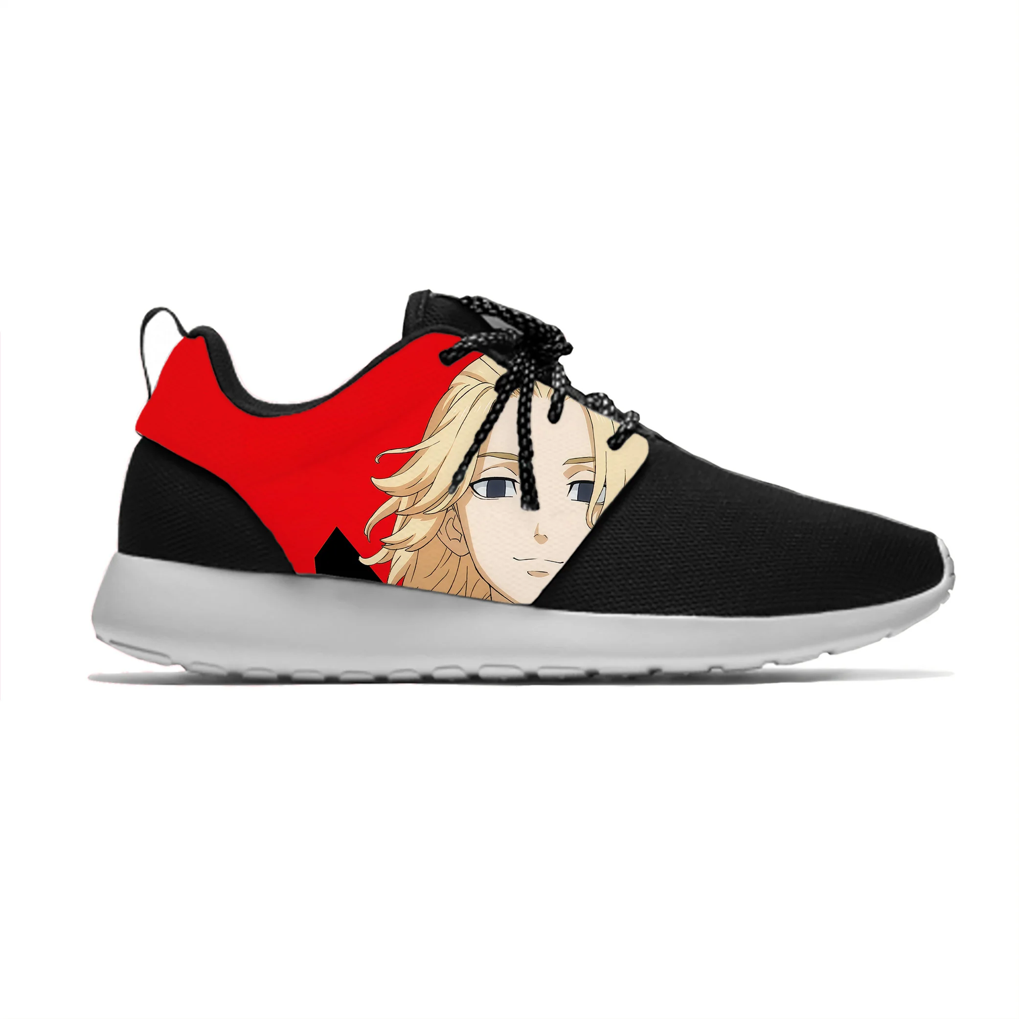 Anime Manga Cartoon Tokyo Revengers Sano Manjiro Sport Running Shoes Casual Breathable Lightweight 3D Print Men Women Sneakers