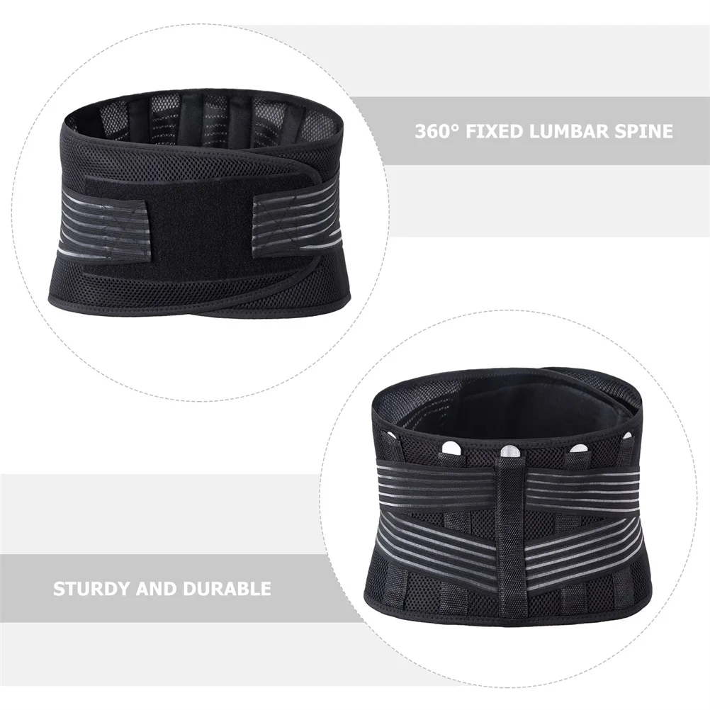 

Steel Plate Lumbar Support Belt Waist Pain Relief Sturdy Exercising Wrap Running Fitness Brace Waist Protector for Women