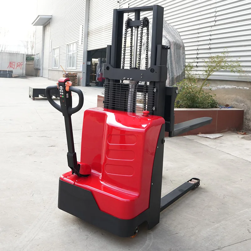 Factory Direct Sales of 1.2Ton Three-point Electric Forklift Lead-acid Dry Battery-powered Warehouse Forklift