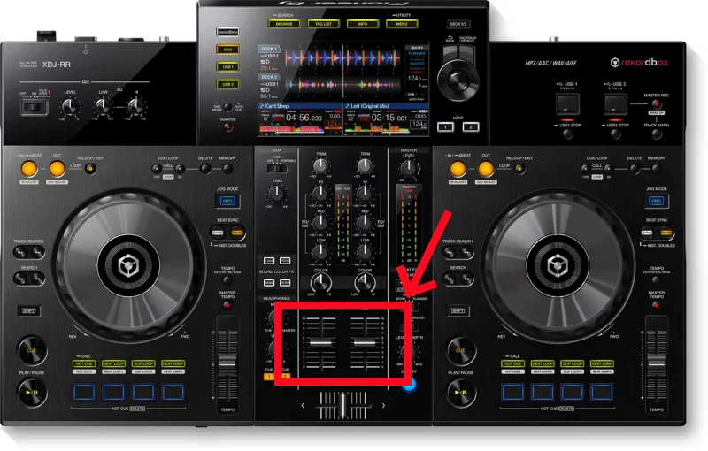 1pcs，Slide potentiometer，B20K，4Pins，Mixing console volume fader，Pioneer DJ  XDJ-R1 DDJ-SR RX SX SX2 SX3