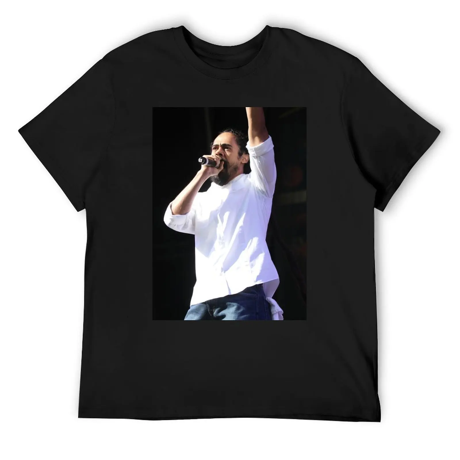 

Damian Marley - Photograph T-Shirt Short sleeve tee shirts graphic tee funny costumes Short sleeve tee men