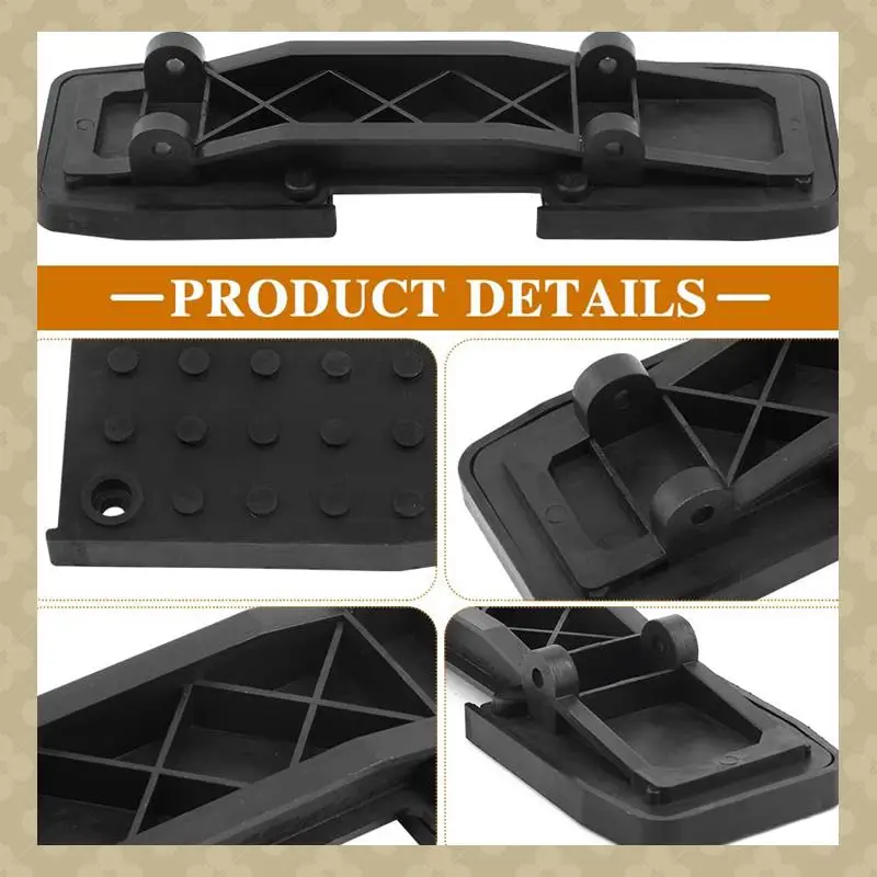 

AB45 Stilt Soles Spare Parts Kits, Stilt Soles Anti-Slip Pads For Drywall, Non-Slip Stilts Soles Foot Pads With Screw