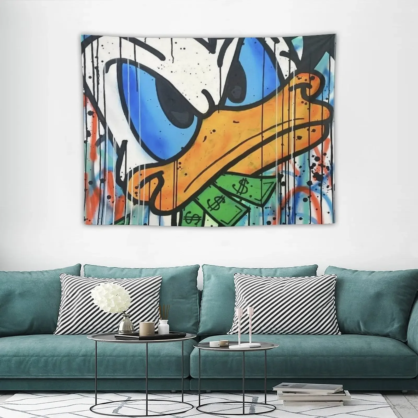 rich duck Tapestry Wall Deco Wall Decorations Custom Home Decor Accessories Tapestry