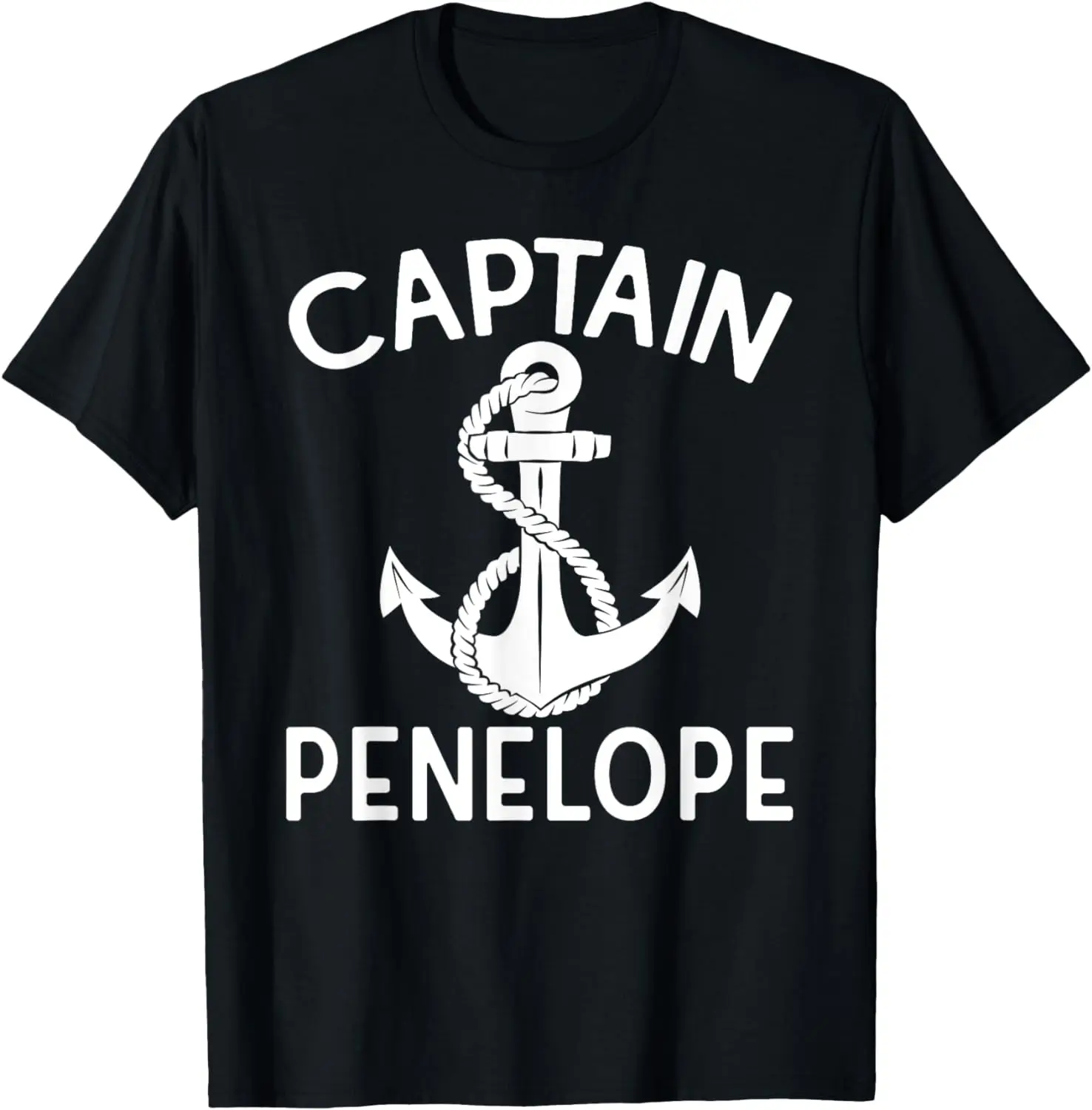 

Captain Penelope Sailing Yacht Ship Boat Boating T-Shirt