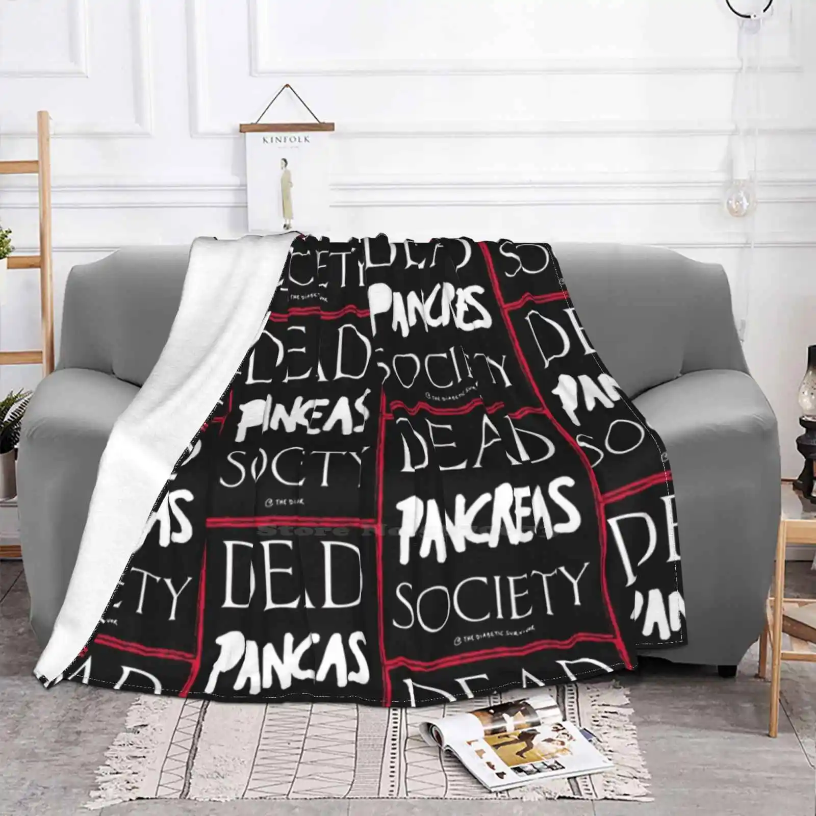 Dead Pancreas Society All Sizes Soft Cover Blanket Home Decor Bedding Dead Pancreas Gang Dead Pancreas Society Diabetes Type 1