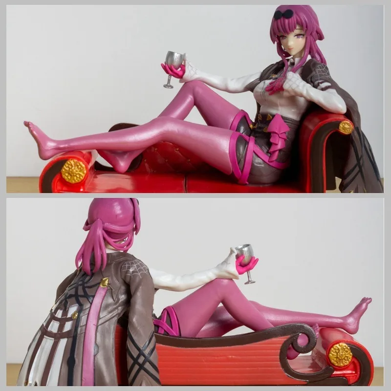 Game animation peripheral figure honkai star rail Kafka sitting sofa sitting sexy beauty ornaments model boxed hand-made model