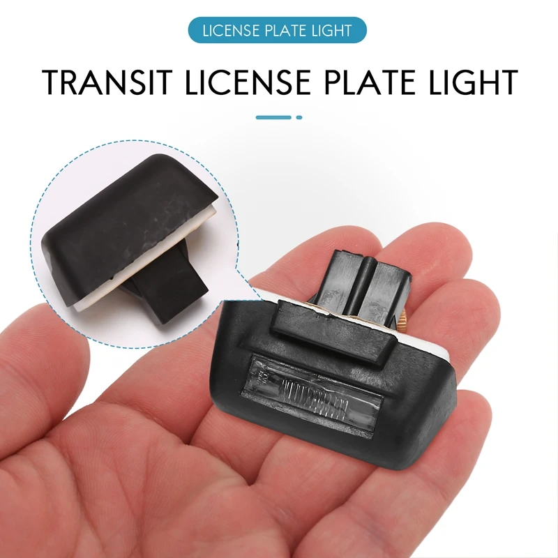 2Pcs Car Number License Plate Light Lamp Fit For Ford Transit MK5 MK6 MK7 4388111