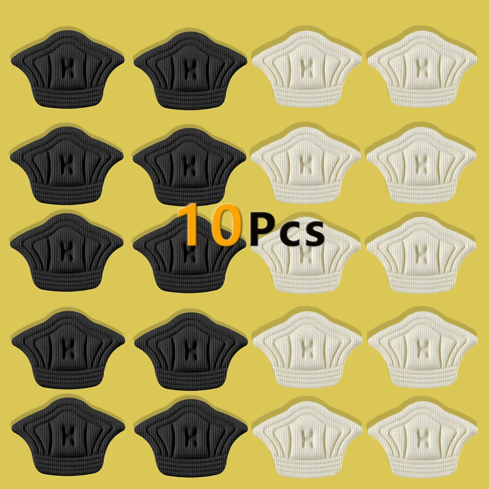 

10Pcs Insoles for Sneakers Heel Protectors Stickers Non-Slip Self-adhesive Shoe Pads for too Big Shoes Foot Pain Relief Cushion