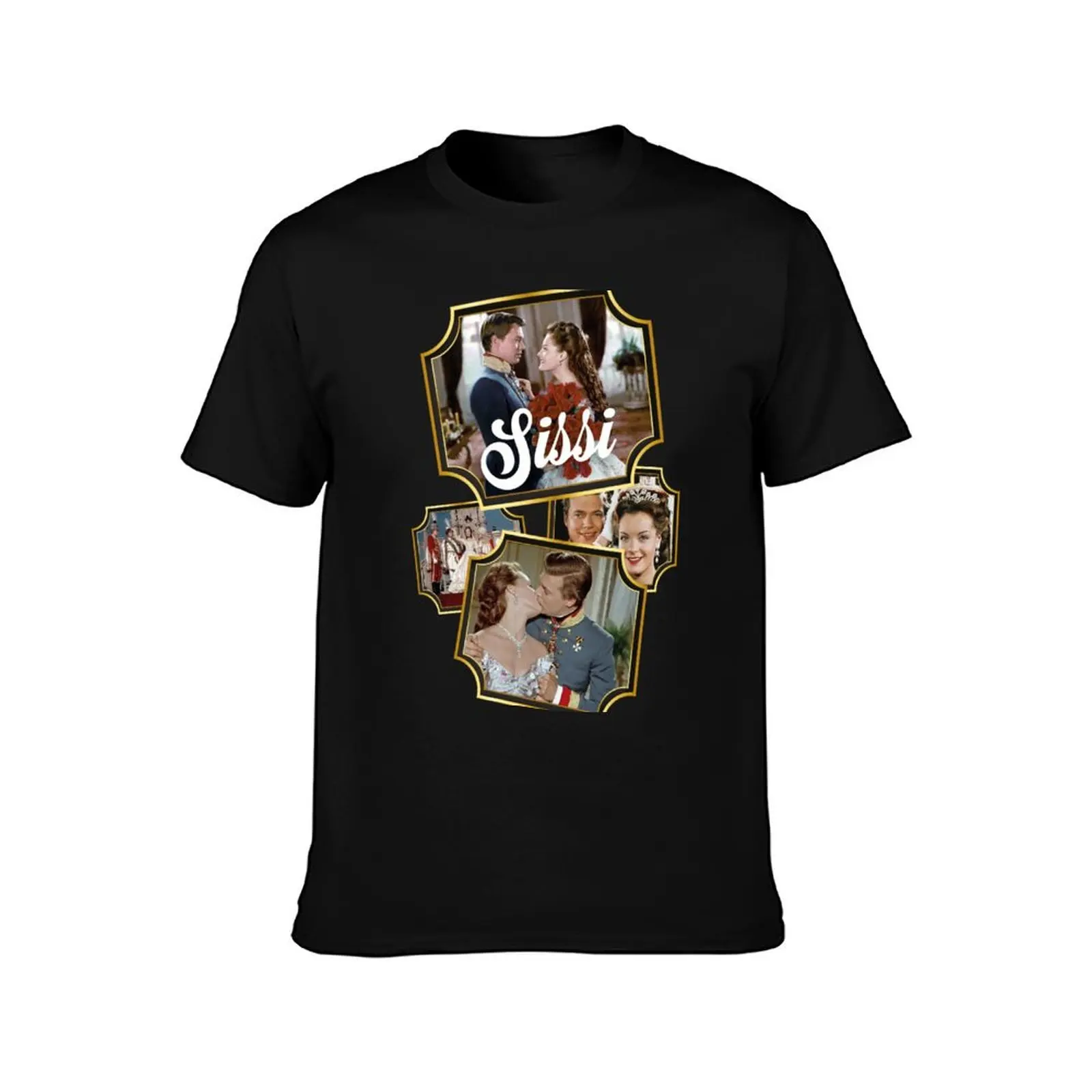 Sissi, Romy Schneider, film, 50s T-Shirt High Elasticity Sports Tee Shirt T-Shirt