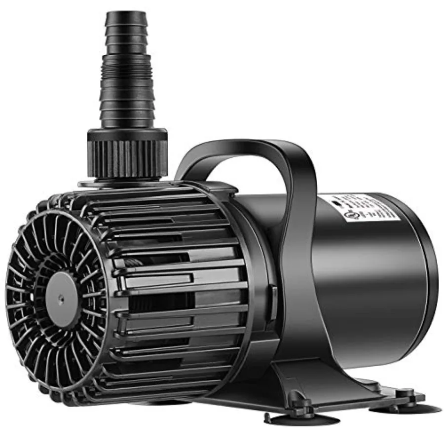 

Electric 100W 1600GPH Submersible Water Pump for Koi Pond Pool Waterfall Fountains Fish Tank and Aquarium Stainless Steel Body