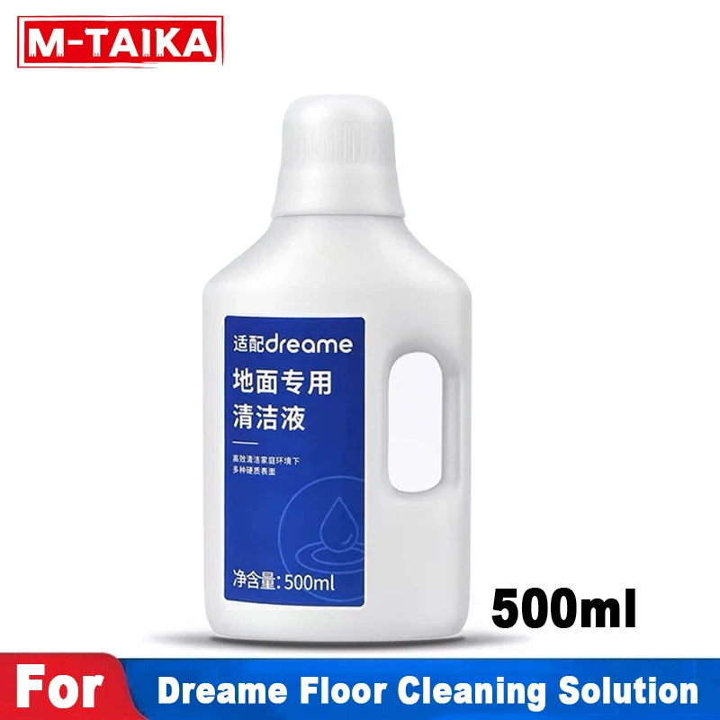 500ml Multi-surface Cleaning Solution For Dreametech Cordless Stick Vacuum And DreameBot Robot Vacuum Floor Cleaner Accessories