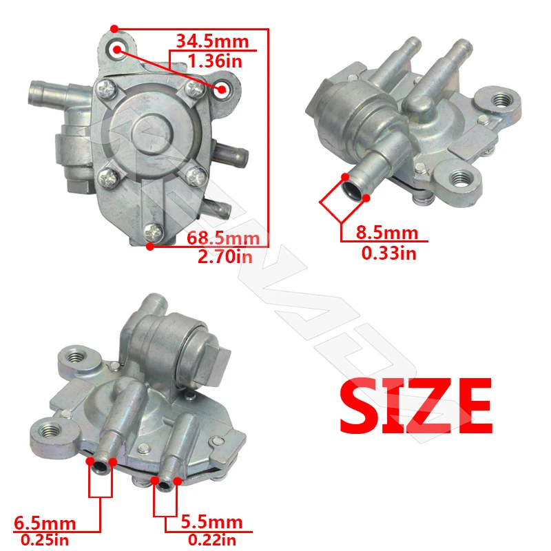 Motorcycle Fuel Cock For Yamaha CY50 JOG 50 SH50 RAZZ 50cc Scooter Crypton 105 Y100