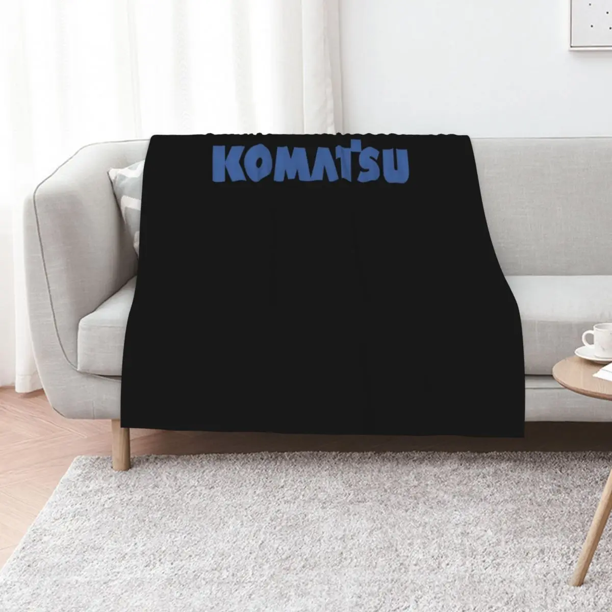

the construction of komatsu factory Throw Blanket Bed Fashionable Soft Beds Blankets Sofas Of Decoration For Sofa Thin Blankets