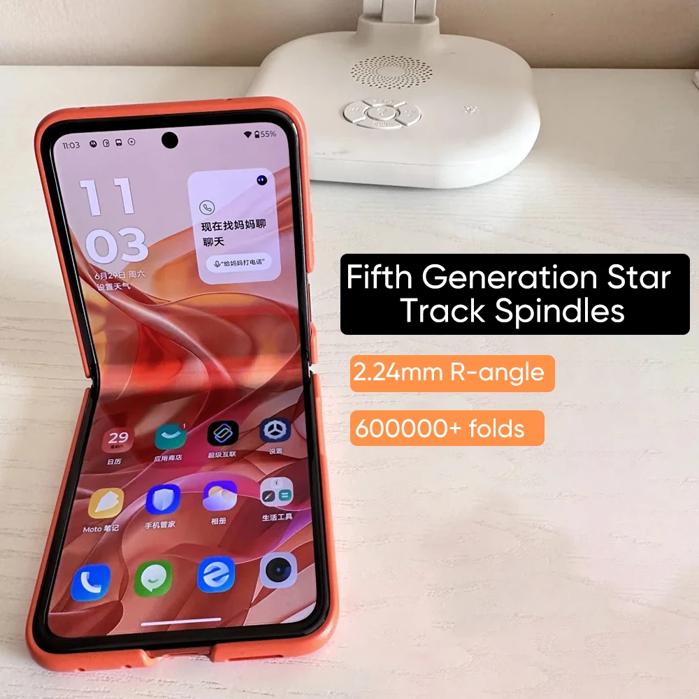 Global Dean-Téléphone portable Motorola Moto Razr 50, écran principal plié, 6.9 "FHD + POLED, écran secondaire, 3.6", MTK Dimrespond7300X, 50MP