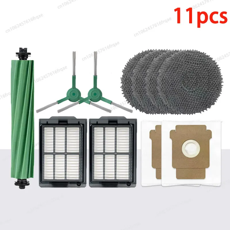 Voor Irobot Roomba Plus 405/505 Combo Robotstofzuiger Accessoires Belangrijkste Zijborstel Hepa Filter Mop Doek Stofzak Onderdelen