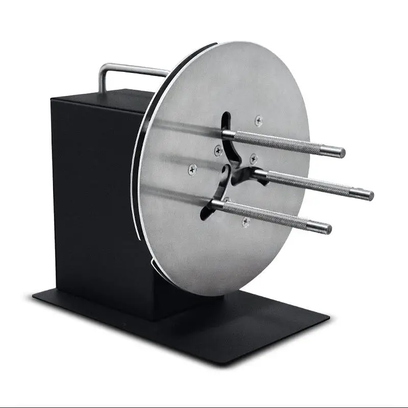 

R9 manual speed adjustment forward and reverse automatic synchronous rewinder, bar code label printer paper Recycling machine