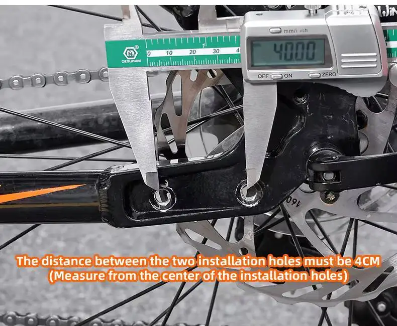 ESLNF Fahrradzubehör Fahrradständer aus bruchsicherer Aluminiumlegierung, verstellbare Länge, anwendbar für Fahrräder – Detail 2