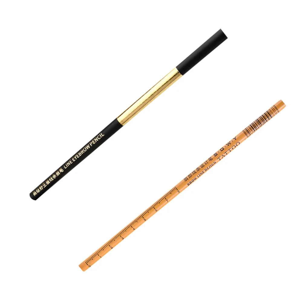 

2Pcs Women Eyebrow Pencils High-Quality Makeup Pens with Excellent Coloring Effect Fashion Brow Pencils for Daily Use
