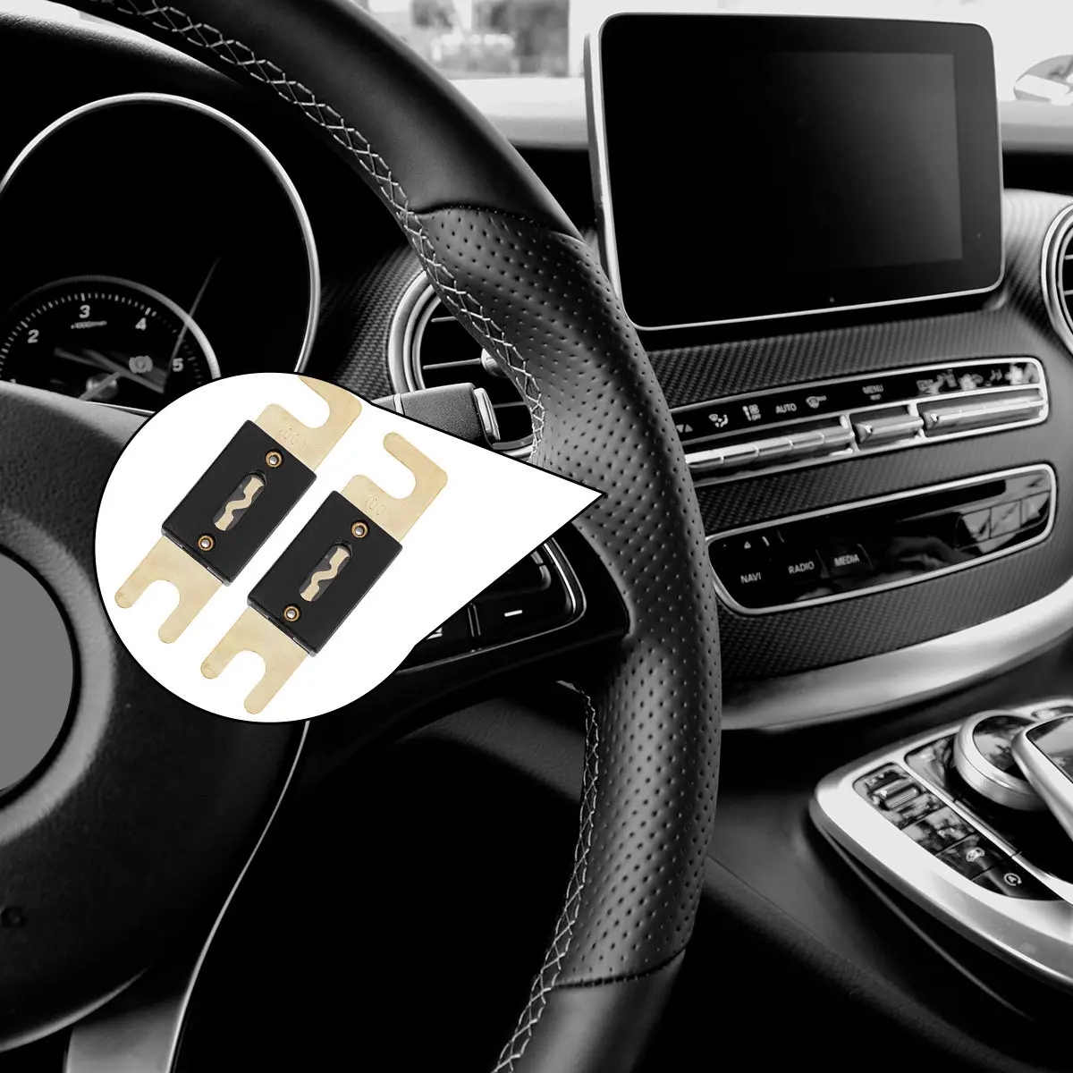 5Pcs 100A Gold Plat…